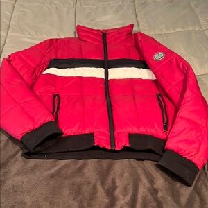 Tommy Hilfiger Red Puffer Jacket